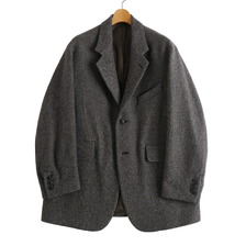 URU WOOL LIGHT TWEED - OVER JACKET 25FWLT01画像