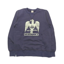 Buzz Rickson's SET-IN CREW NECK SWEAT SHIRTS &ldquo;U.S.NAVY SEAHAWKS&rdquo; BR69631画像