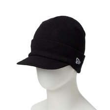 NEW ERA バイザーニット ショート ブラック 14669909画像