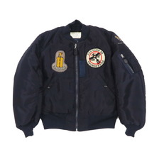 Buzz Rickson's Type B-15C(MOD.) &ldquo;A.F.BLUE B.RICKSON & SONS. INC. 34th BOMB.SQ.THUNDERBIRDS&rdquo; BR15744画像