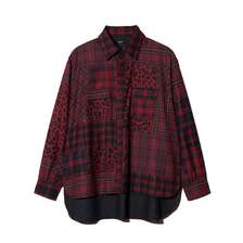 glamb Patchwork Print Shirt GB0126-SH10画像