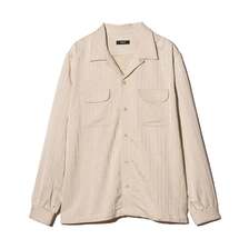 glamb Stripe Jacquard Linen Shirt GB0126-SH05画像