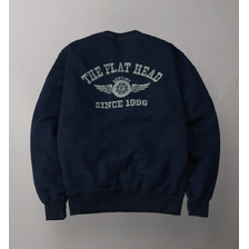 THE FLAT HEAD INDIGO SWEAT SHIRTS FN-SWC-101SP画像
