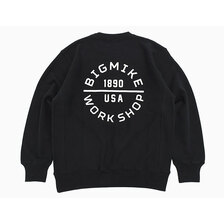 BIG MIKE Circle Logo Crew Sweat 102538870画像