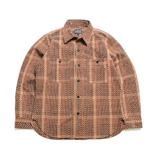 STUDIO D'ARTISAN 柿渋野良着刺し子シャツ 5726画像