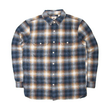 Levi's JACKSON WORKER SHIRT WARWICK PLAID VINTAGE INDIGO 19573-0281画像