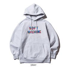 SOFTMACHINE MULTIPLE LOGO HOODED画像