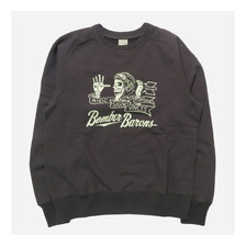Buzz Rickson's FREEDOM SLEEVE SWEAT SHIRTS &ldquo;BOMBER BARONS&rdquo; BR69637画像