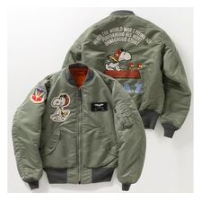 TOYS McCOY TYPE MA-1 MIL-J-8279E SNOOPY "U.S.A.F. TACTICAL AIR COMMAND" TMJ2523画像