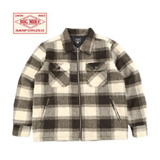 BIG MIKE Ombre Zip Quilted Lining Jacket 102546400画像