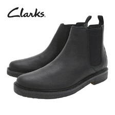 Clarks Clarkdale Easy Black Leather 26179688画像