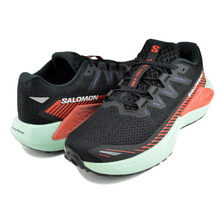 SALOMON DRX DEFY GRVL BLACK/CHERRY TOMATO/BAY L47563500画像