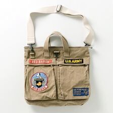 TOYS McCOY HELMET BAG CANVAS CLOTH SNOOPY "U. S. ARMY AIRBORNE" TMA2524画像