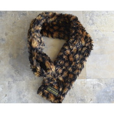 Cushman LEOPARD FUR MUFFLER 29361画像