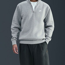 NIKE Club BB Half Zip Sweat FN3865画像