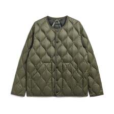 TAION MILITARY CREW NECK DOWN JKT TAION-104ALSBML-1画像