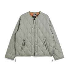 TAION MILITARY M65 LINER W-ZIP SHORT DOWN JKT TAION-M65LSZBML-1SH画像