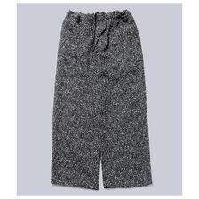 INTERIM TEXTURED DONEGAL BOUCLE DEADSTOCK WIDE DRESS EASY PANTS IT25A079画像