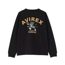 AVIREX TOMCAT L/S T-SHIRT 7835930022画像