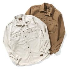 TOYS McCOY COTTON HERRINGBONE DOCKER SHIRT TMS2508画像