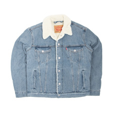 Levi's TYPE 3 SHERPA TRUCKER LIGHT STONEWASH 16365-0287画像