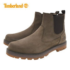 Timberland BRITTON ROAD MID CHELSEA BOOT Medium Brown Nubuck A6A4W-EM5画像