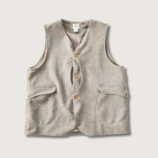 POST OVERALLS #1512-BTE Royal Traveler : basket tweed ecru画像
