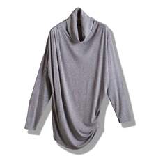 NO ID. ボリュームネックギャザードレープPO 457006-392T画像