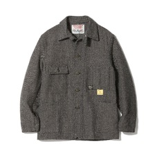 SUGAR CANE Lot No. SC15835 / FICTION ROMANCE 16.7oz. INDIGO TWEED WORK COAT画像