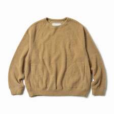 GOLD GL69593 / WOOL SUPER 140's FLEECE RAGLAN CREW NECK SHIRT画像