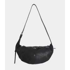 m.a+ medium zig zag belt bag w/silver crosses BY310-SY10画像