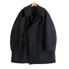 MARKAWARE 10 BUTTON PEA COAT VINTAGE MELTON A25D01CO01C画像