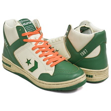 CONVERSE WEAPON HI / STRANGER THINGS 5 GREEN / WHITE 33702370画像