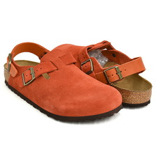 BIRKENSTOCK TOKIO レギュラー RUST BROWN / SUEDE LEATHER 1030856画像