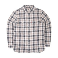 Levi's JACKSON WORKER SHIRT CALVIN PLAID OATMEAL 19573-0289画像