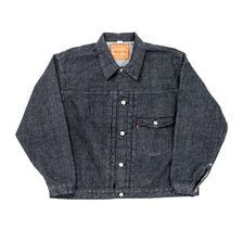 Workers 13.7 oz, Black Raw Denim Lot 806XX, T-back画像