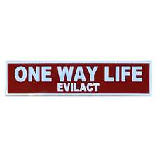 EVILACT EVILACT "ONE WAY LIFE" sticker S画像
