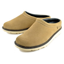 Schott LEATHER CLOG BEIGE S23004-215画像