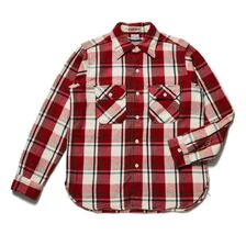 WAREHOUSE Lot 3104 FLANNEL SHIRTS C柄 ONE WASH画像