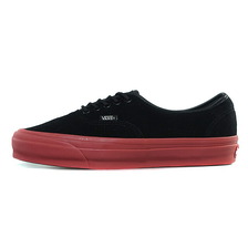 VANS OTW AUTHENTIC 44 SIPED VIBRAM PLATINUM SUEDE BLACK/RED OCHRE VN000VAJHG5画像