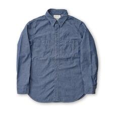FULLCOUNT 4810 Chambray Shirt BLUE画像