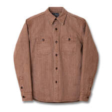 STUDIO D'ARTISAN 柿渋デニムシャツ D5732画像