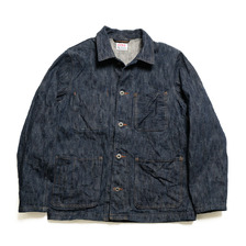 ONI DENIM Coveralls 正藍枷染め風天然藍ロープデニム - 鬼KASE - ONI-03502KASE画像