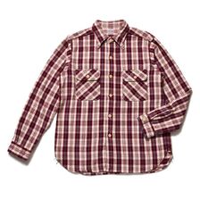 WAREHOUSE Lot 3104 FLANNEL SHIRTS E柄 ONE WASH画像
