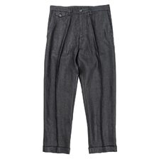 Workers Moonglow Trousers 21 French Linen, Black画像