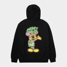 DISNEY | HUF MICKEY SPRAY FULL ZIP HOODIE FL00253画像