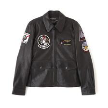 AVIREX ANJ4 JACKET BLACK ACES 7836150002画像
