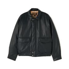 AVIREX &times; Eddie Bauer LIGHT LEATHER BOMBER JACKET 7836150005画像