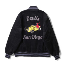 HOUSTON 51567 CORDUROY STADIUM JACKET画像