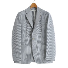 TAGLIATORE SINGLE 2B JACKET SEERSUCKER G-LIGHT12K-340335画像